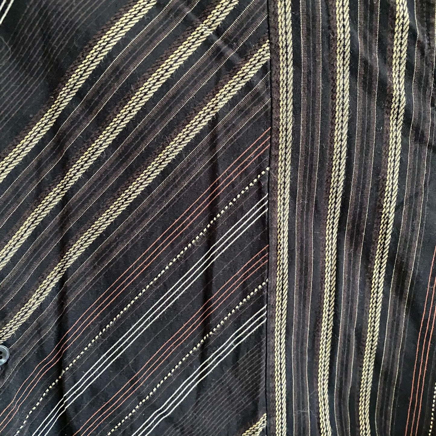 Claiborne Multi Striped L/S Shirt
