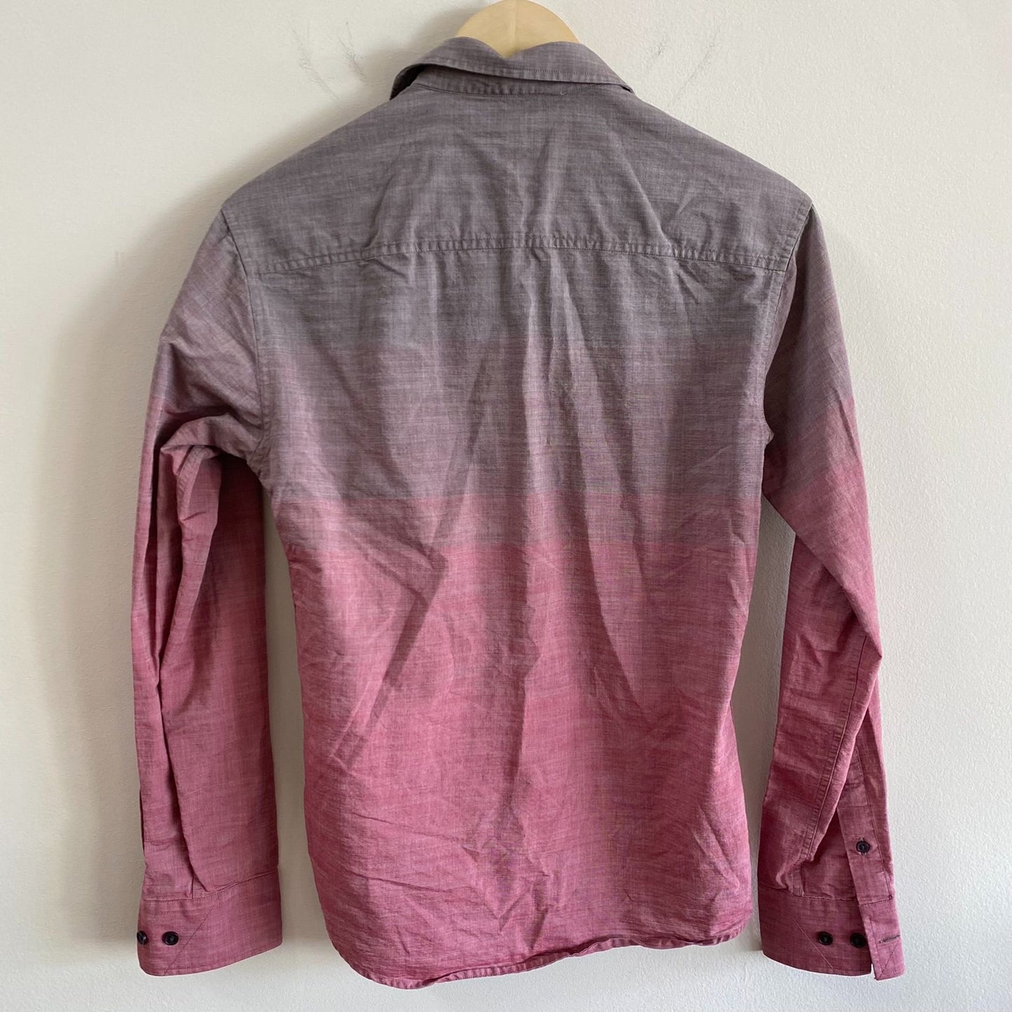 Vince Camuto Ombre Two Tone L/S Shirt