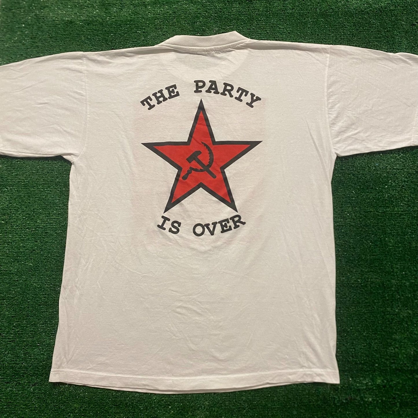 Lenin Communist Russia Vintage 90s Punk Parody T-Shirt