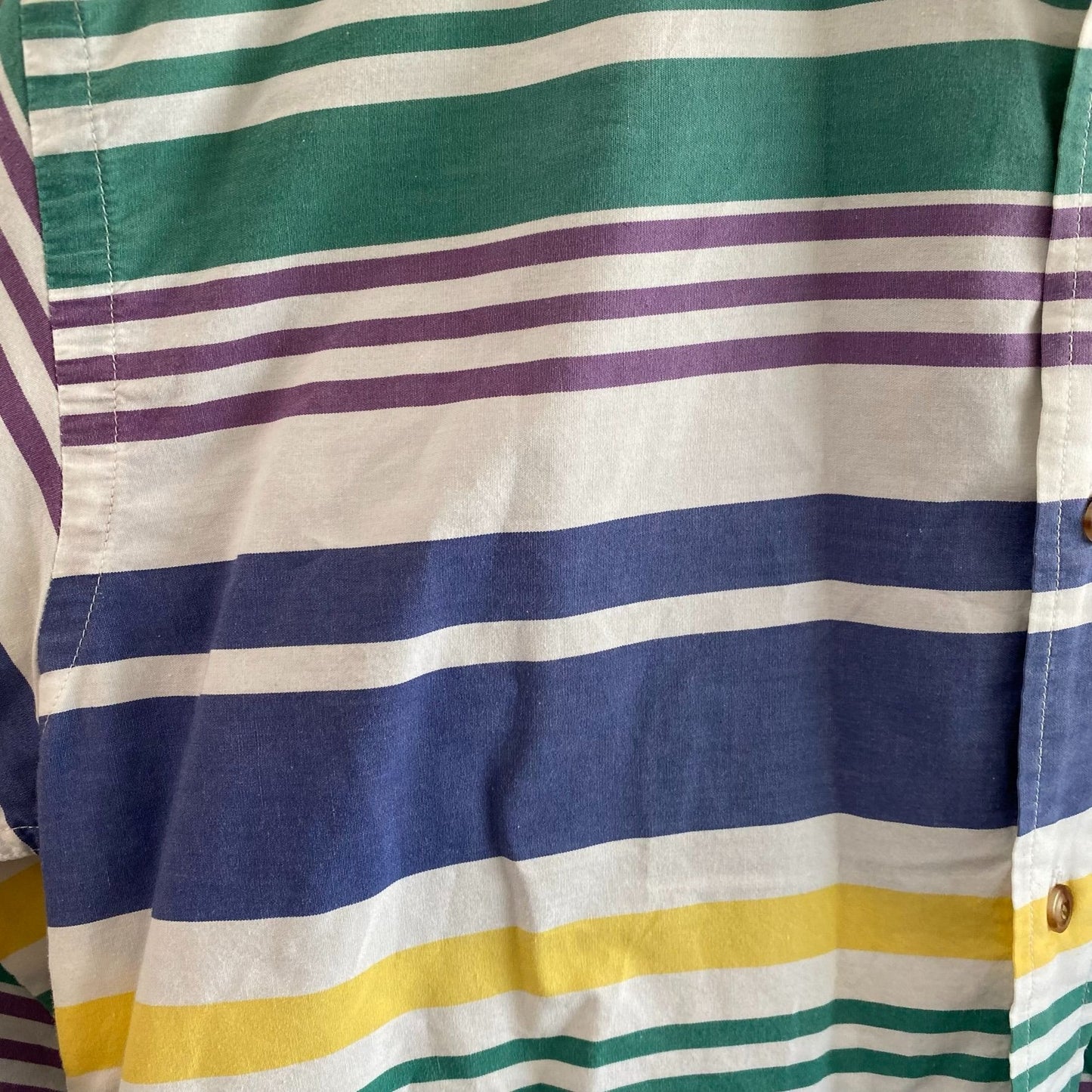 Vintage Colorful  Striped L/S Shirt