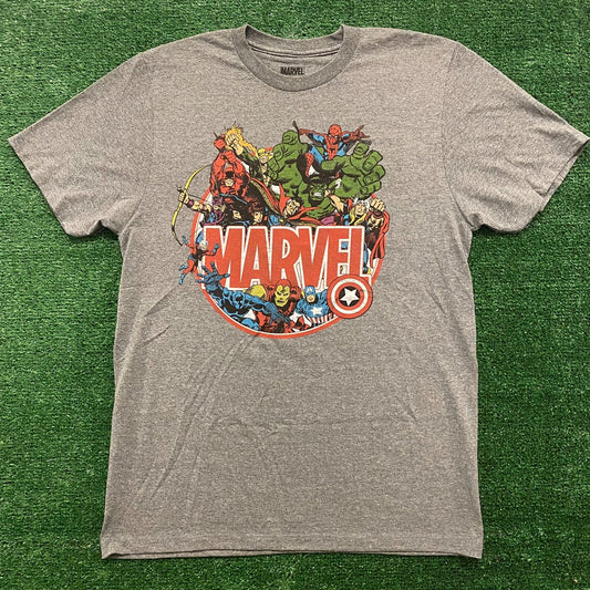 Marvel Comics Vintage Y2K Movie T-Shirt