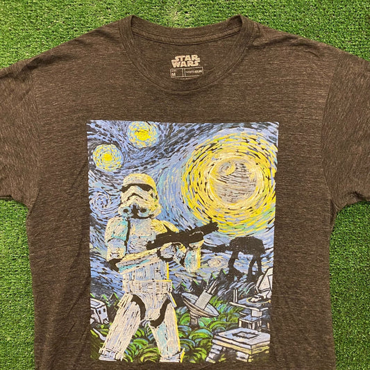 Star Wars Van Gogh Vintage Movie T-Shirt