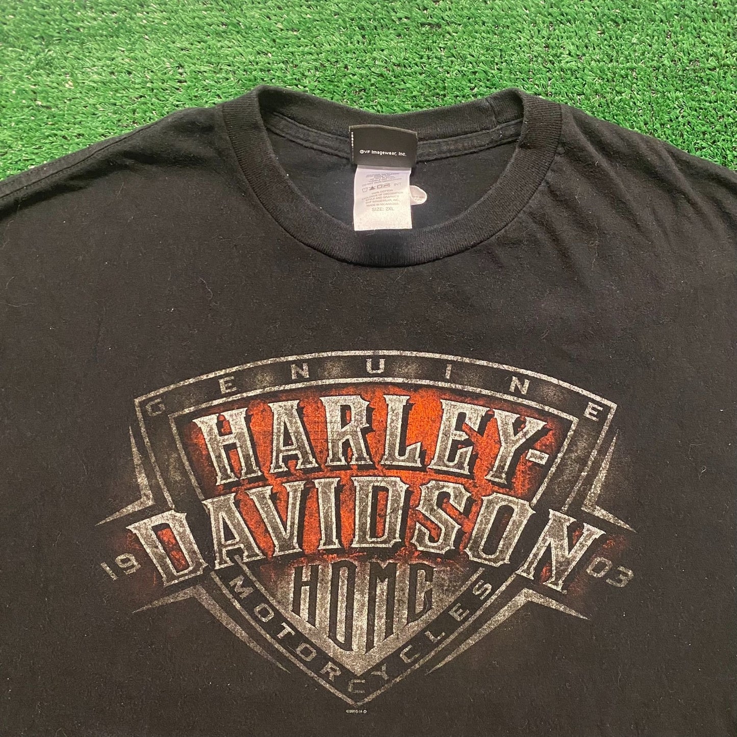 Harley Davidson Vintage Western Biker T-Shirt