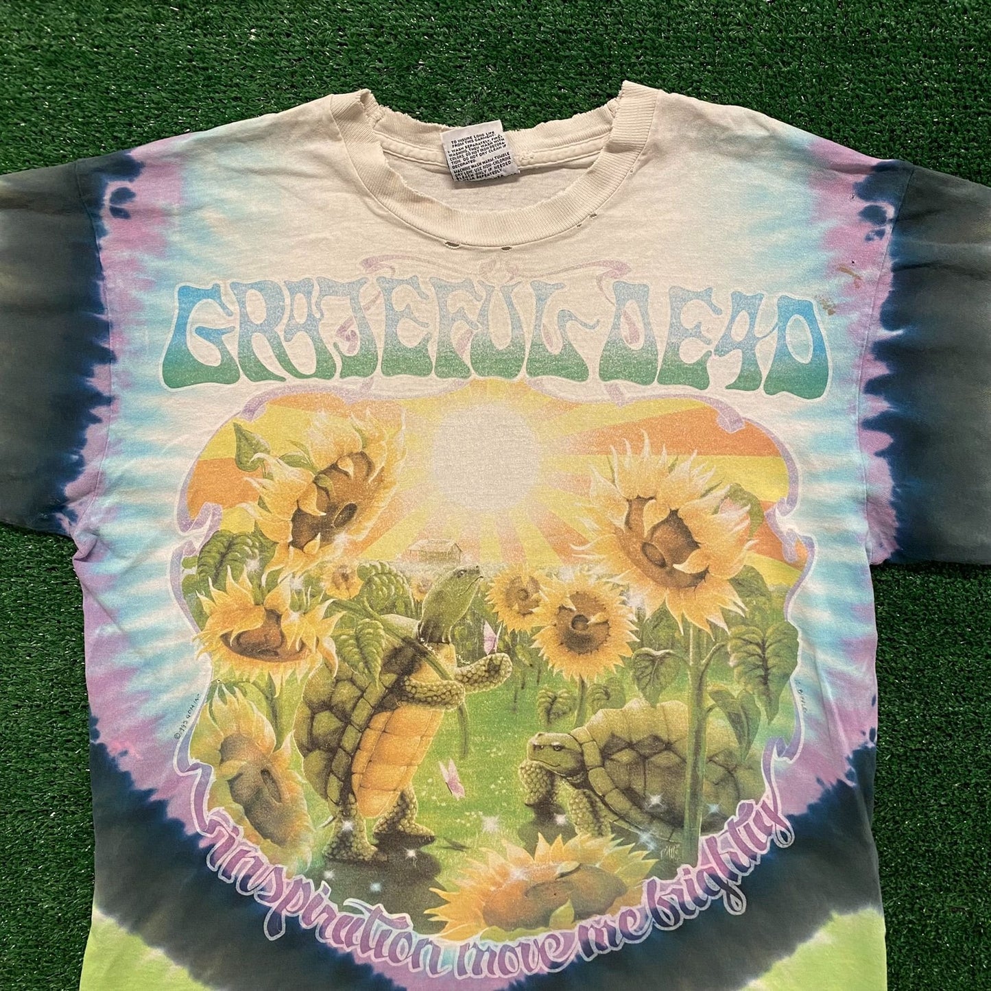 Grateful Dead Summer Tour 1995 Vintage 90s T-Shirt
