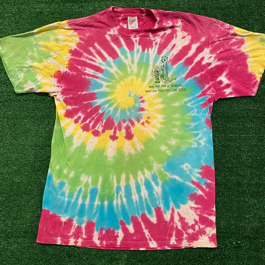 Grateful Dead Calvin Hobbes Vintage 90s T-Shirt