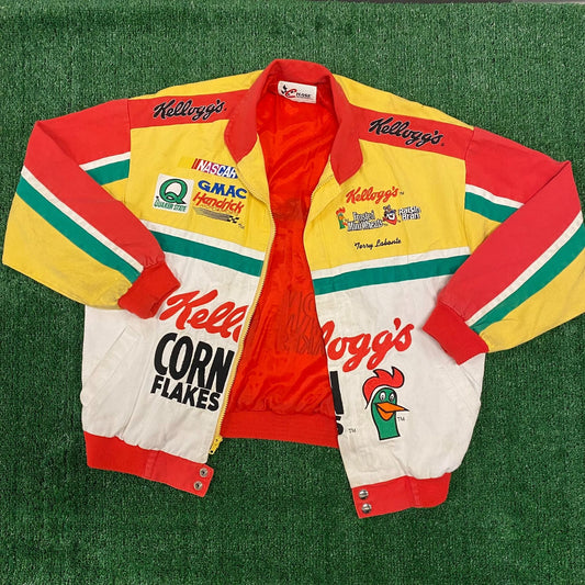 Corn Flakes Vintage 90s NASCAR Racing Jacket