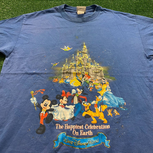 Disney World Vintage Mickey Castle T-Shirt