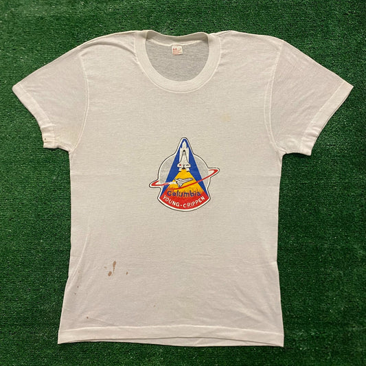 Columbia Space Shuttle Vintage 80s NASA T-Shirt