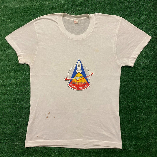 Columbia Space Shuttle Vintage 80s NASA T-Shirt