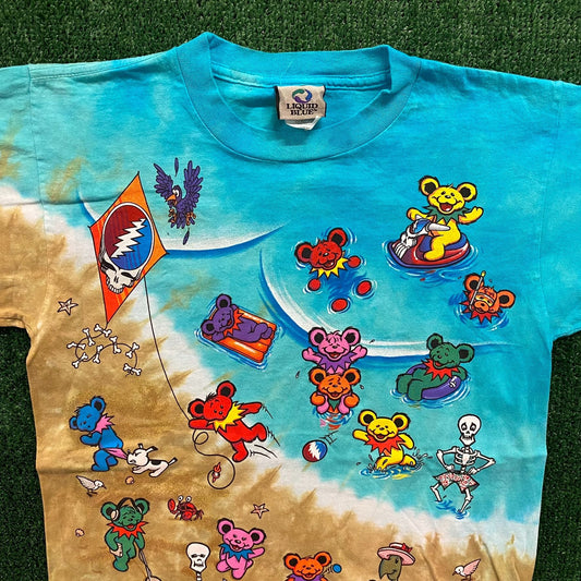 Liquid Blue Grateful Dead Vintage Band T-Shirt