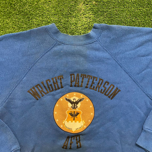 Vintage 80s Essential Wright Patterson Air Force Base Sweatshirt