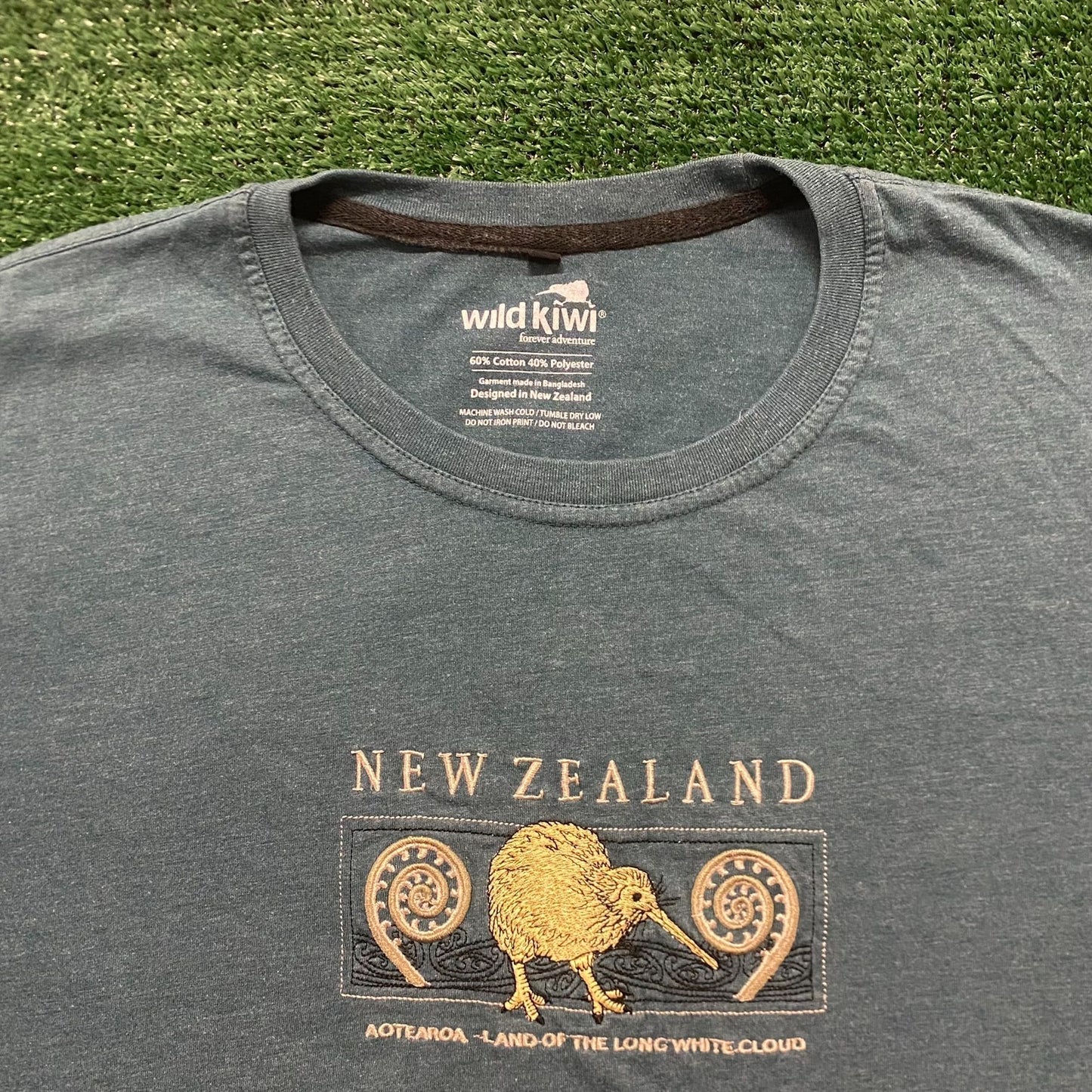 New Zealand Kiwi Vintage Nature Animals T-Shirt