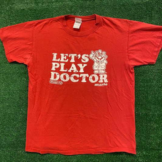 Doctor Mario Vintage Nintendo Humor T-Shirt