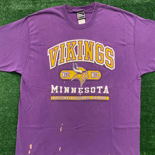 Minnesota Vikings Football Vintage NFL Sports T-Shirt