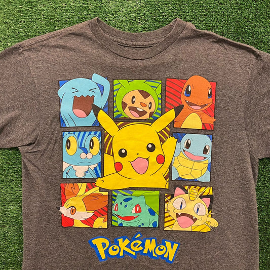 Pokemon Pikachu Vintage Y2K Anime Cartoon T-Shirt