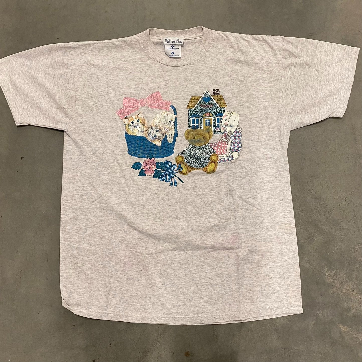 Cats Bunny Bear Vintage T-Shirt