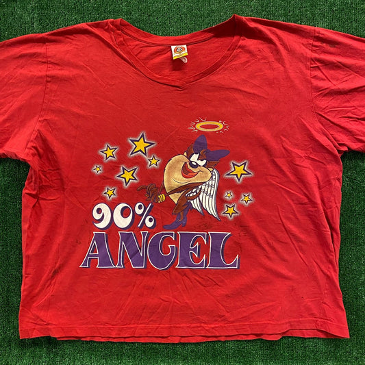 Taz Angel Devil Vintage 90s T-Shirt