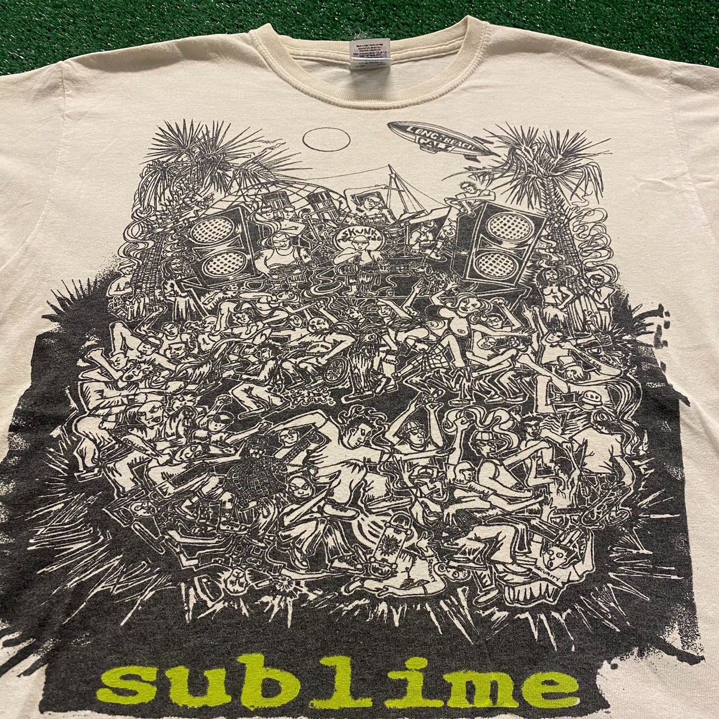 Sublime Mosh Pit Vintage Punk Band T-Shirt