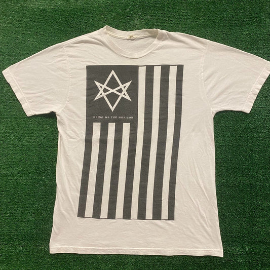Bring Me The Horizon Vintage Emo Punk Metal Band T-Shirt