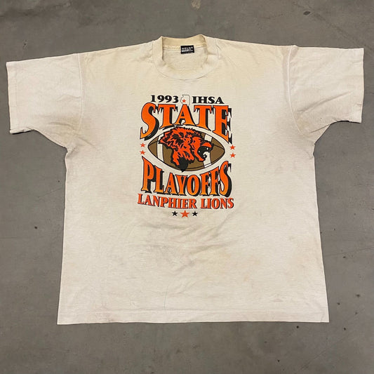 Lanphier Lions Vintage 90s T-Shirt