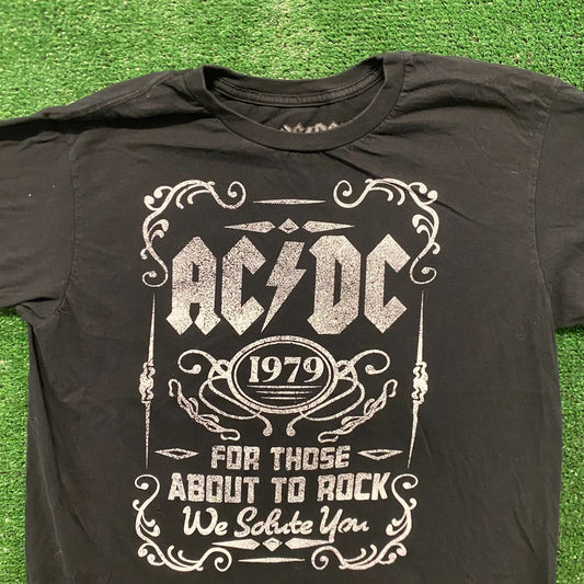 AC/DC Essential Vintage Rock Band T-Shirt