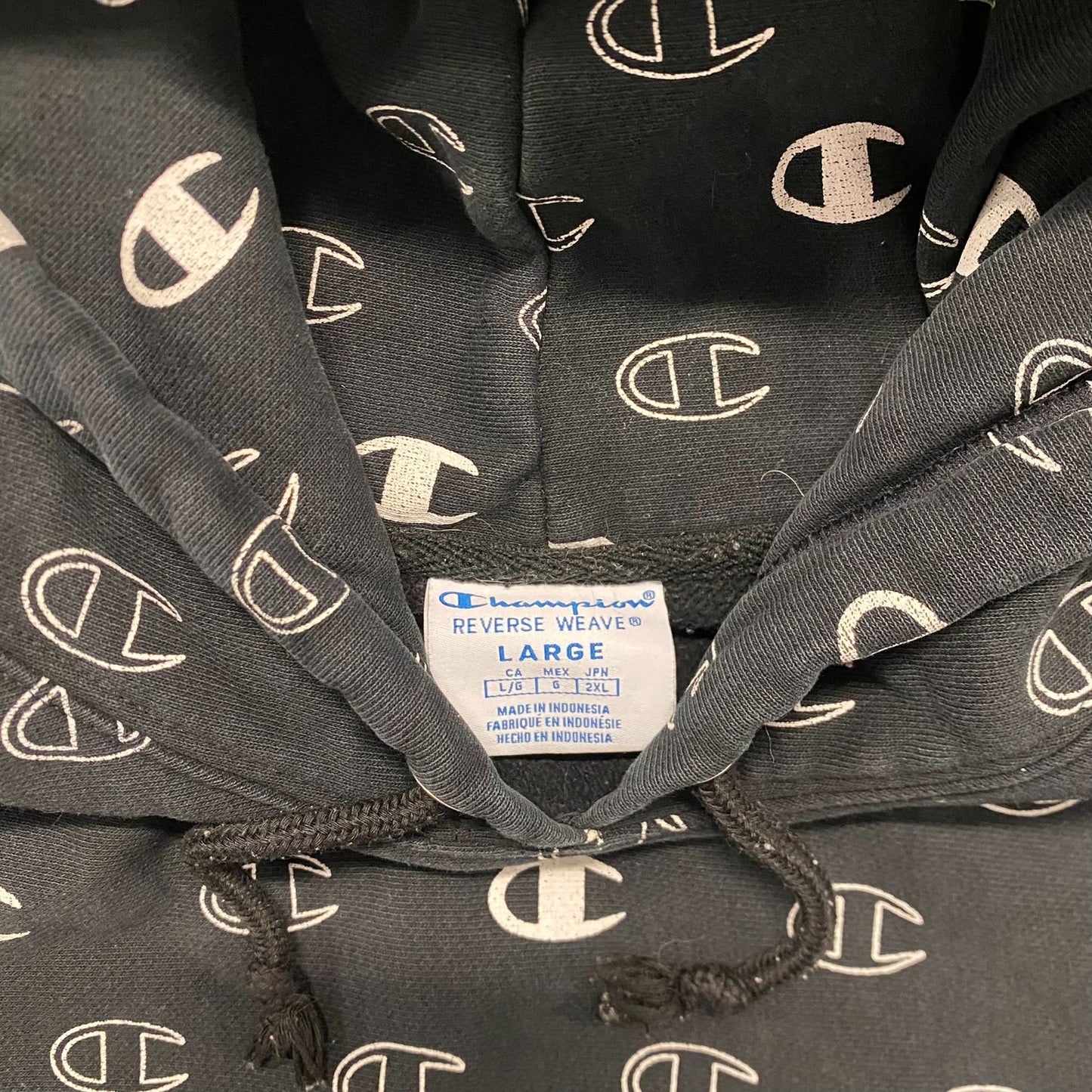 Champion All Over Reverse Weave Hoodie