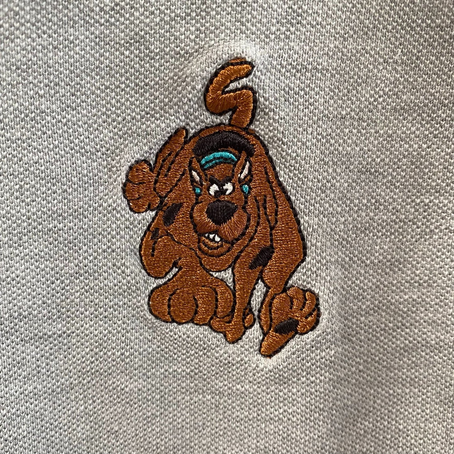 Gray Scooby Doo Polo Shirt