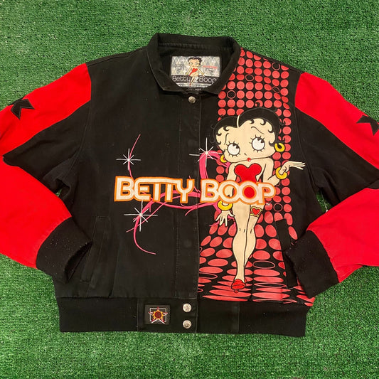 Betty Boop Vintage Y2K Racing Jacket