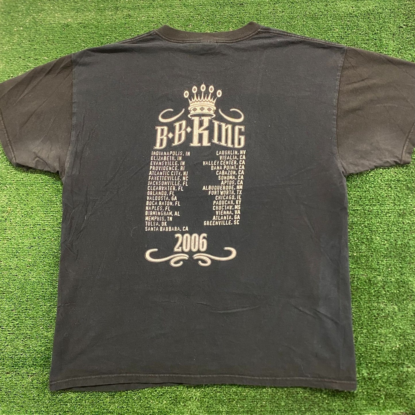 BB King Vintage Blues Grunge Band T-Shirt