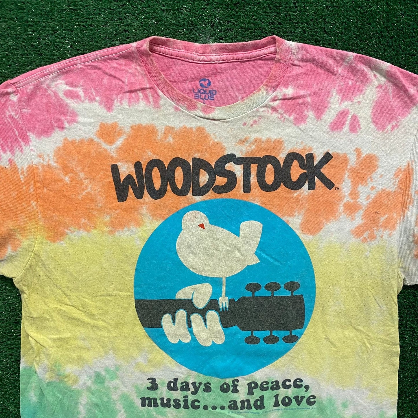 Woodstock Festival Vintage Hippie Band T-Shirt