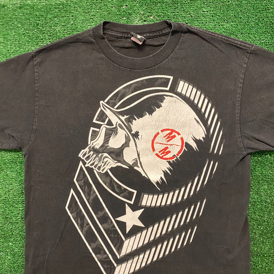 Metal Mulisha Skull Vintage Rock Band T-Shirt