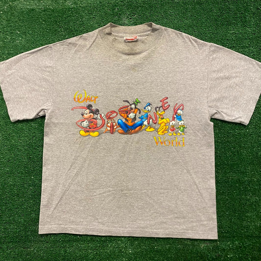 Walt Disney World Vintage Cartoon Movie T-Shirt