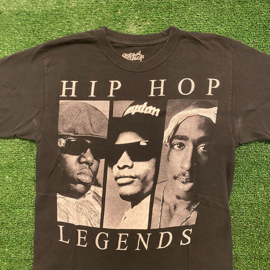 Hip Hop Legends Vintage Rap Music T-Shirt