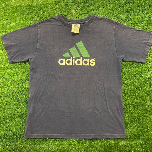 Adidas Basic Essential Vintage Sportswear T-Shirt
