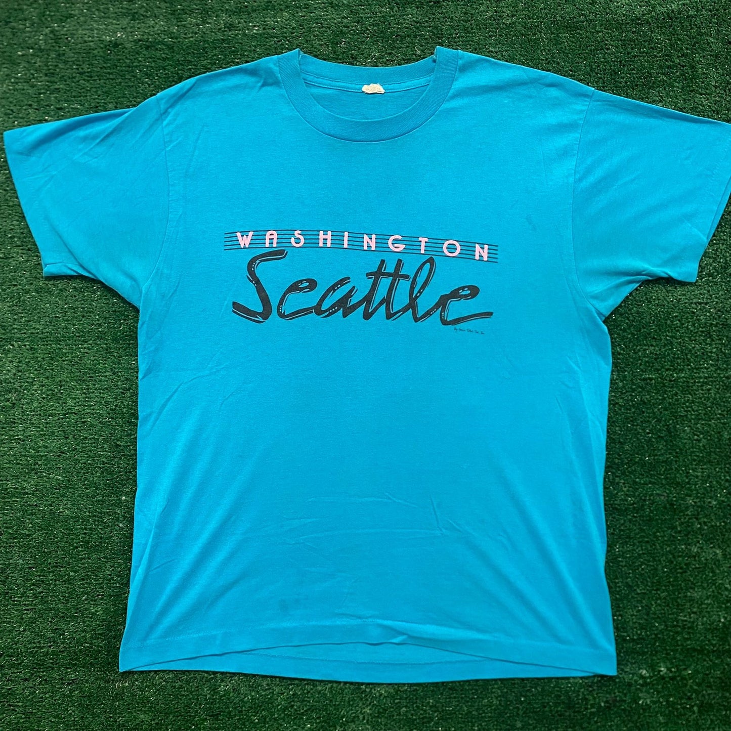 Seattle Washington Tourist Vintage 90s T-Shirt