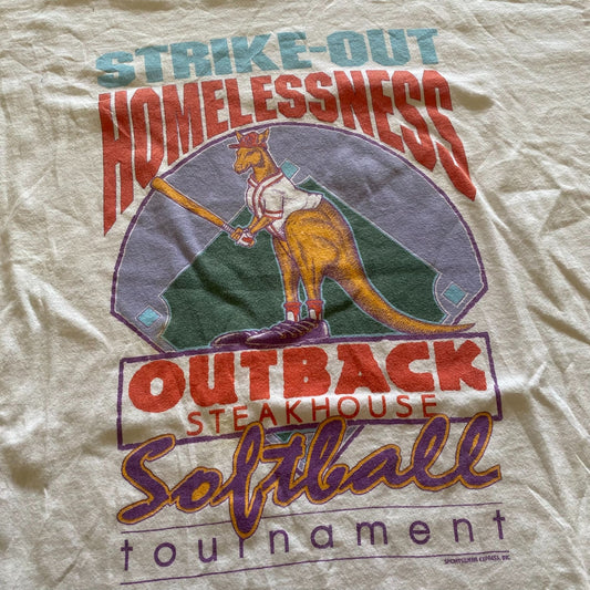 Outback Homeless Softball Vintage Tee