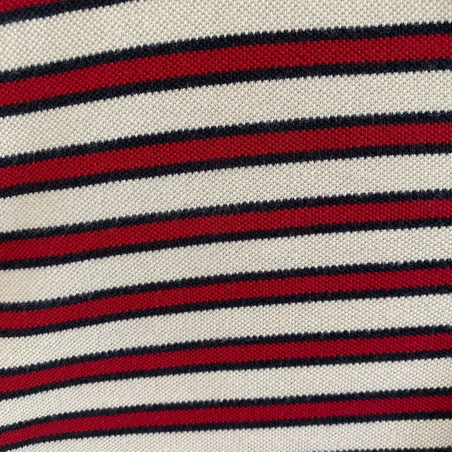 Tommy Hilfiger Red Striped Polo Shirt