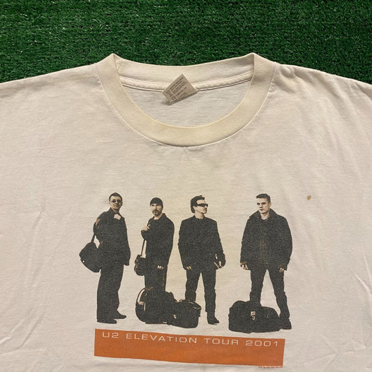 U2 Elevation Tour Vintage Band T-Shirt