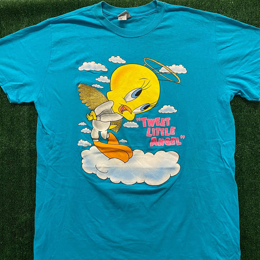 Tweety Angel Vintage 90s Cartoon T-Shirt