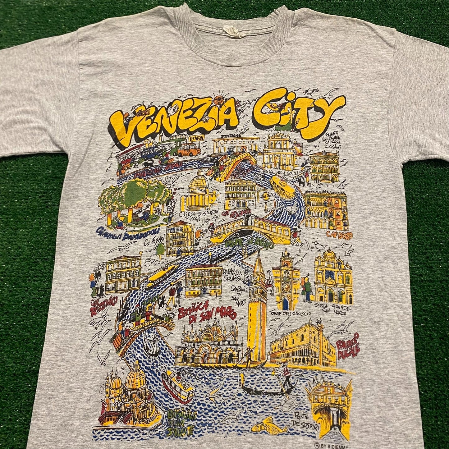 Venice Italy Vintage Travel Tourist T-Shirt