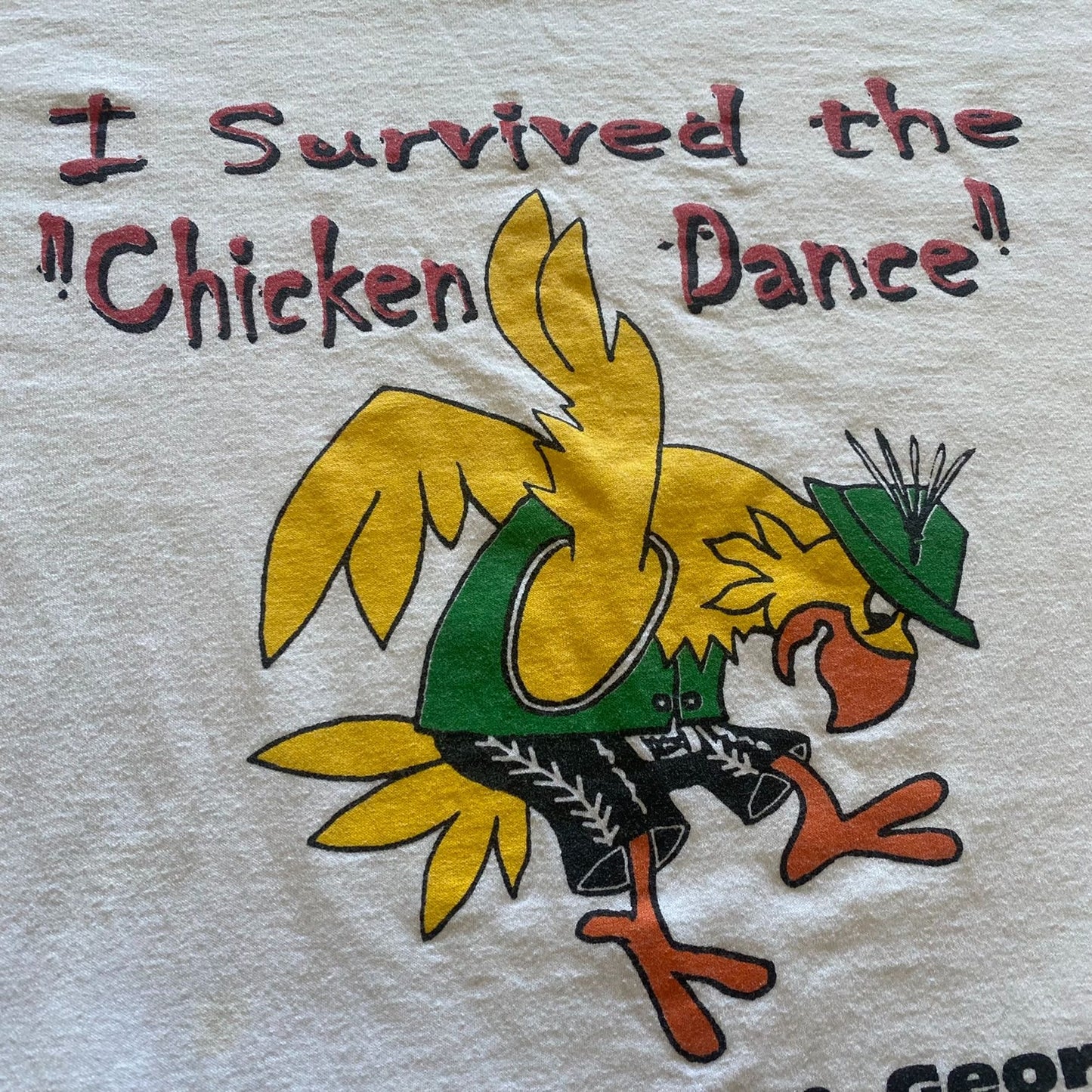 Chicken Dance Vintage T-Shirt