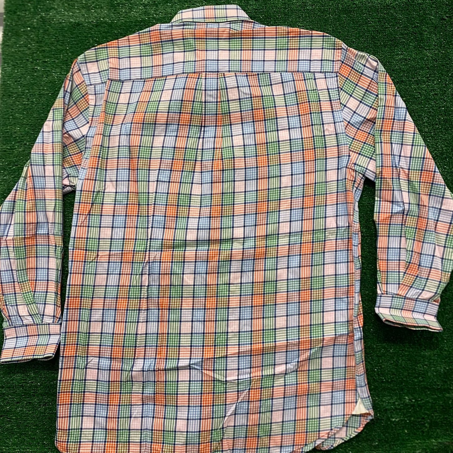 Peter Millar Plaid Casual Button Up Shirt