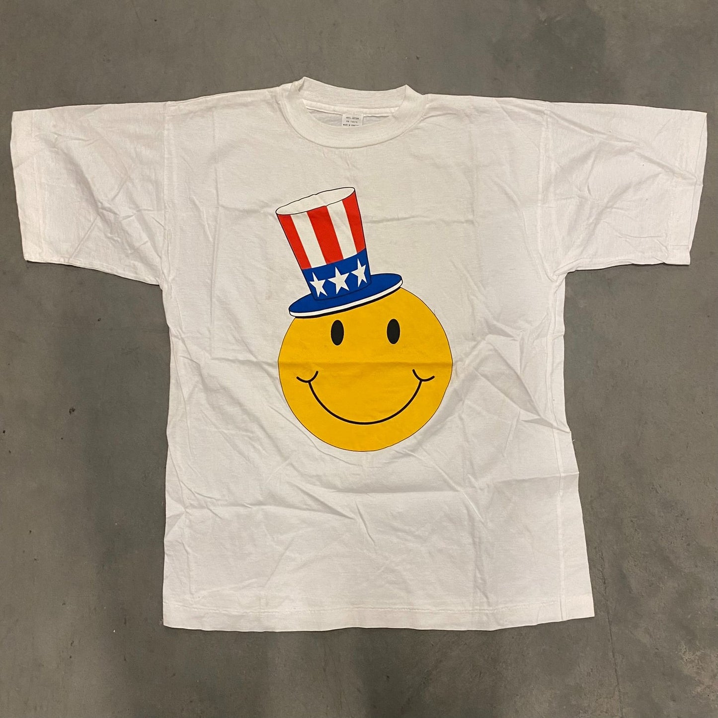 USA Smiley Vintage T-Shirt
