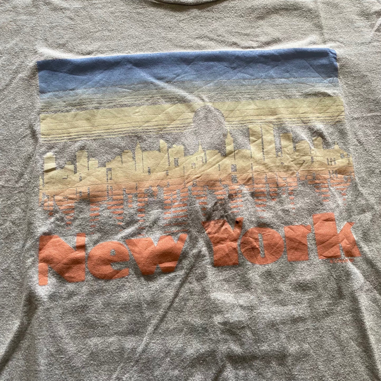 New York Skyline Vintage T-Shirt