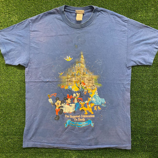 Disney World Vintage Mickey Castle T-Shirt