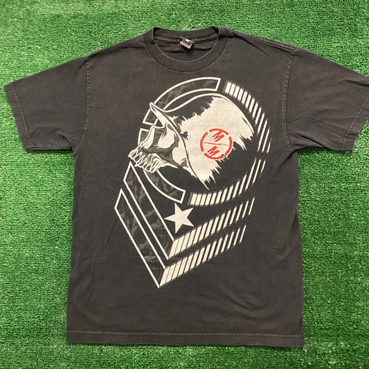 Metal Mulisha Skull Vintage Rock Band T-Shirt