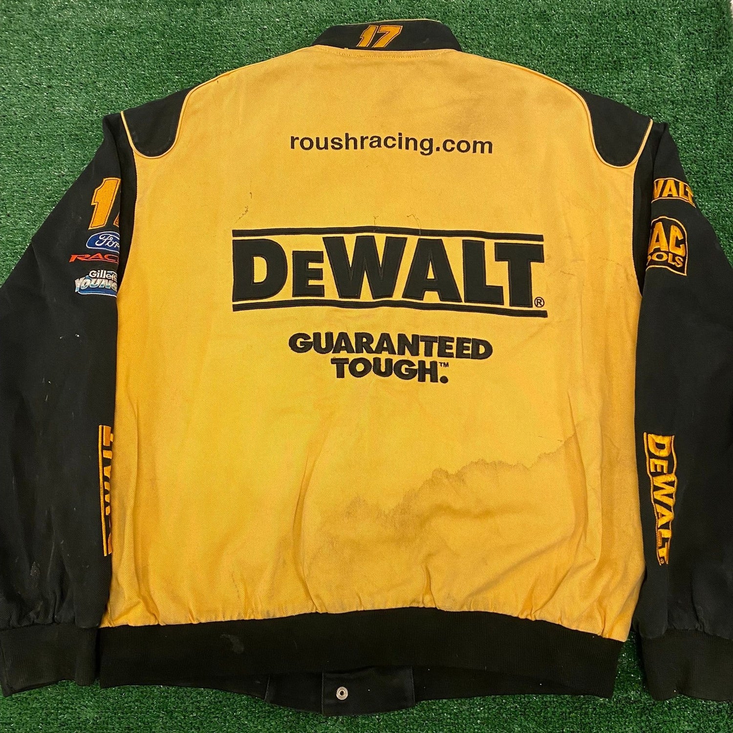 Deo Racing Jacket Dewalt Vintage NASCAR Racing Jacket – Agent Thrift