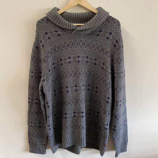 Levi's Fair Isle Shawl Collar Sweater