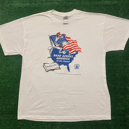 Dr. Seuss Cat in the Hat Vintage 90s Cartoon T-Shirt