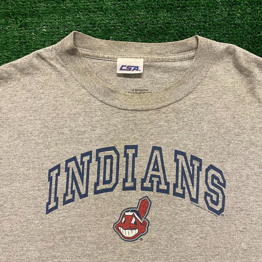 Cleveland Indians Vintage MLB Baseball T-Shirt